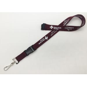 Promotions customized silk-screened printed polyester Lanyards for events