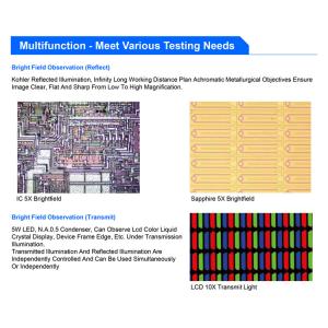 Buy cheap 22mm OPTO EDU Polarizing Metallurgical Optical Microscope from wholesalers