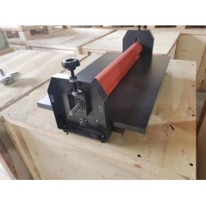 Buy cheap Max Laminating Width 1000mm LBS1000 Manual Cold Roll Laminator with Rubber Rollers from wholesalers