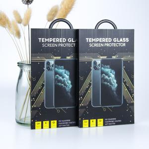 Buy cheap GATHE Paper Plastic Screen Protector Packaging Tempered Glass Packing Box Matte Laminated from wholesalers