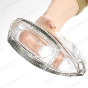 Clear Glass Decanter Xo Brandy Whiskey Bottle for Beverage Packaging 750ml 800ml