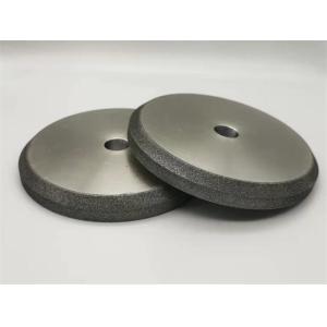 B126-2 Electroplated CBN Grinding Wheels Customized Gray Color 1531720 R0.15