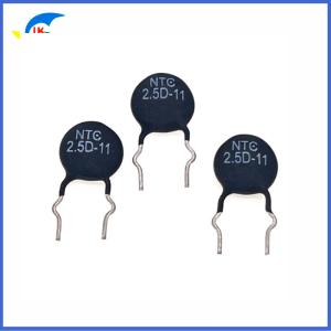 MF72 Series 2.5D-11 2.5 Ohm 11mm Surge Current Suppression NTC Thermistor For