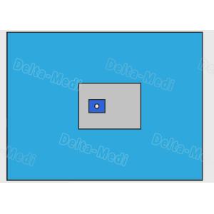Buy cheap Disposable Sterile Gynaecology / Cystoscopy Drape With Diamond Circular Aperture Plain from wholesalers