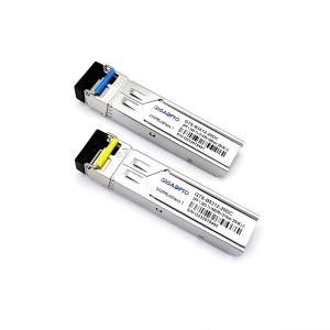 Buy cheap 20km SMF LC Fiber Optic SFP UPC from wholesalers