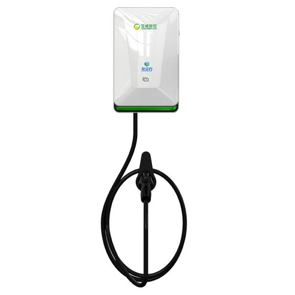 Buy cheap 220V 7kw Home EV Charger AC Charging Pile Supporting Offline APPLET Reservation Charging from wholesalers
