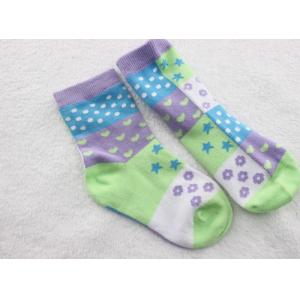 Custom design, color soft knitted children′s Terry Cotton Socks