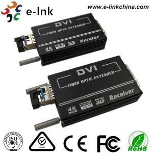 Buy cheap 4K * 2K DVI Video To Fiber Converter SM10-80KM Default 1.4km EDID Support 1 SFP Port product