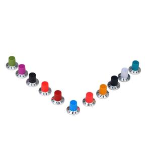 Buy cheap Custom Round Knobs With Custom Shaft Length For Potentiometers from wholesalers