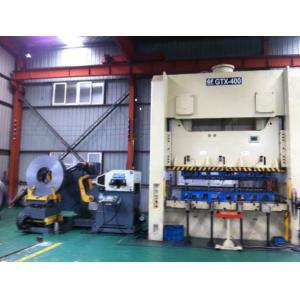 Buy cheap Stainless Steel Trash Can Stamping Shearing Machine / Leveling Feeder from wholesalers