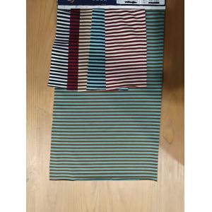 Environmentally Friendly And Good Elasticity Comfortable Striped Material Fabric