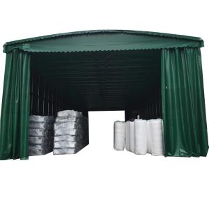 Buy cheap Large Warehouse Logistics Electric Tent with Adjustable Push-Pull Canopy and Retractable Shift Awning in Metal Type Steel product