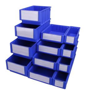 Buy cheap PP Removable Stackable Shelf Bin Industrial Storage Boxes Plastic Parts Bins Crates from wholesalers