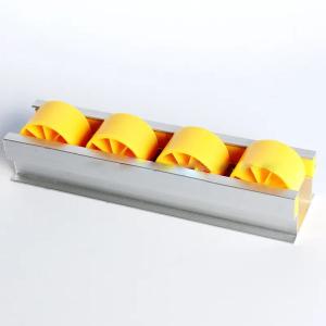 Buy cheap Brushed Extension Aluminium Alloy Roller Track Professional 5.0mm 6061 from wholesalers