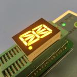 Buy cheap Super Amber LED Sixteen Segment Display 0.8 Inch For Automation Control from wholesalers