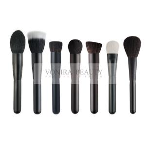 Buy cheap Gorgeous Sophisticatedly Handmade Natural Hair Makeup Brushes With Luxe Matte Black Handle from wholesalers