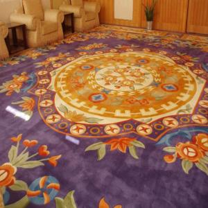 Handmade Wool Oriental Rugs Embossed Surface Moisture - Proof Feature