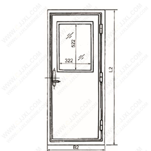 Class C Light Prevention Burning Door