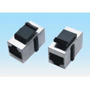 China Shielded Strap Clasp RJ45 Jack Connector Component Direct Two - Port Module on sale China Shielded Strap Clasp RJ45 Jack Connector Component Direct Two - Port Module on sale