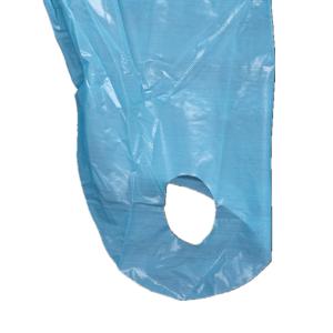 Medical Plastic Isolation Gown Disposable CPE Protective With Thumb Loop Cuffs