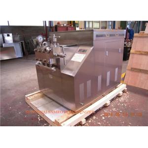Buy cheap New Condition 4000 L/H 30 Mpa Two Stage Homogenizer Processing Line Type from wholesalers