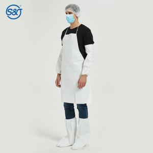 Disposable Nonwoven Microporous Film Laminate PP Membrane Coated Apron