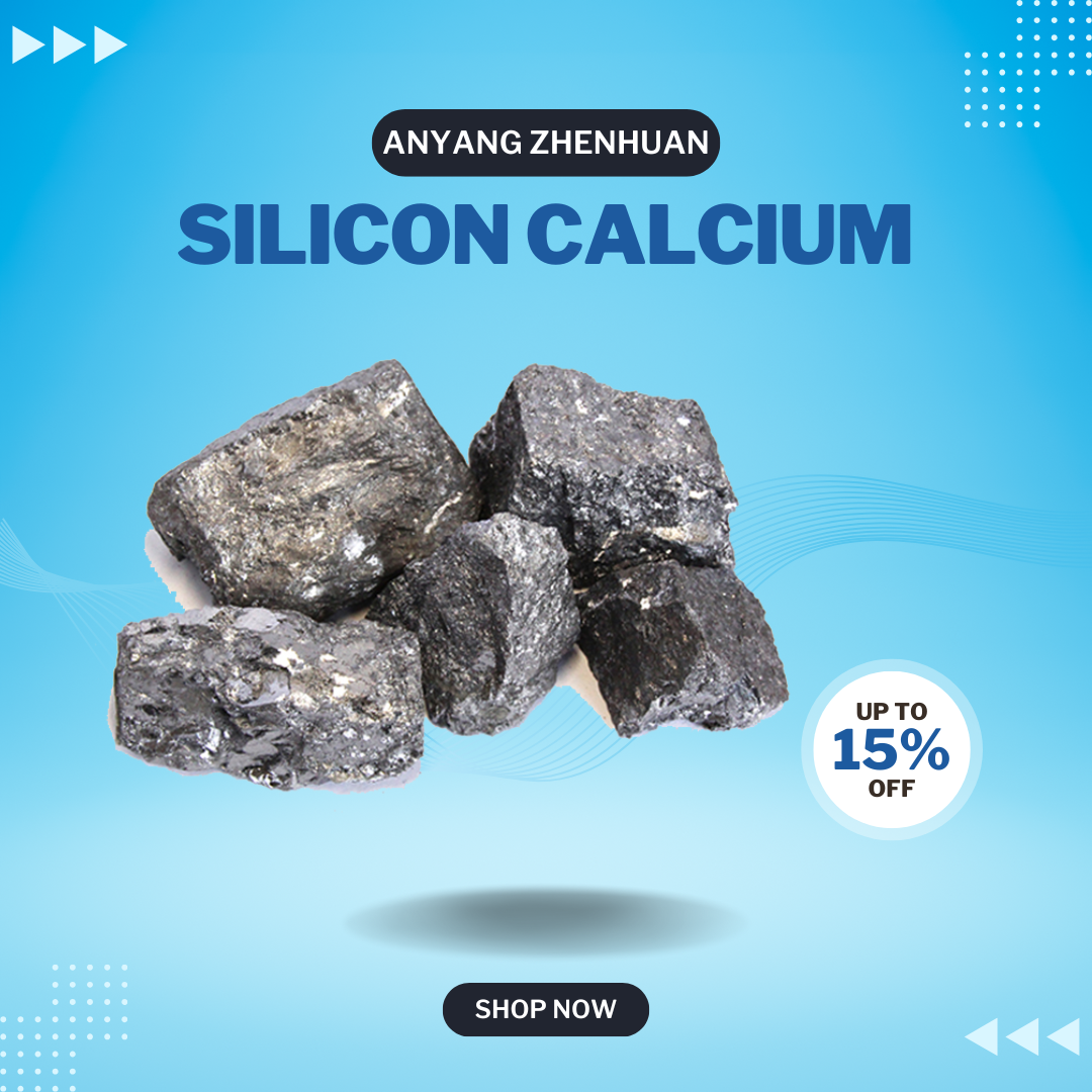 Calcium Silicon Alloy Used in Steel Industry to Enhance Deoxidation and