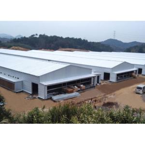 Buy cheap Galvanized Steel Structure Farm Windproof Steel Frame Chicken Coop from wholesalers