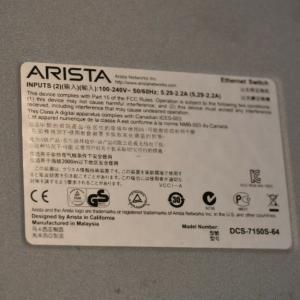 Buy cheap Arista Dcs DCS-7150S-64-CL-F Switch 48x 10G SFP 4x 40G QSFP 598Gbps Capacity from wholesalers