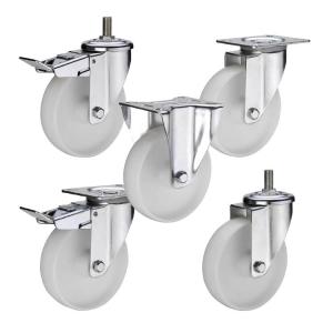 Buy cheap Wearable 5 Inch 330lbs Loading Nylon Casters Medium Duty from wholesalers