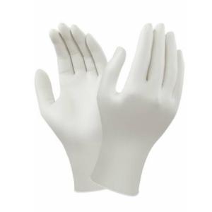 Disposable Latex Exam Gloves white color ASTM D6319 Standard