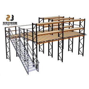 Buy cheap Steel Structure 2 Layer Industrial Mezzanine Floors Racking System from wholesalers