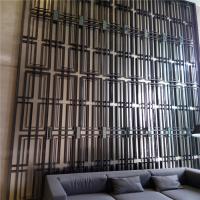 Buy cheap Classical design steel decorative screens and partition with gold color mirror finish product
