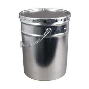 Buy cheap Customized IML Printed Iron Seed 3 Gallon Steel Pail With Metal Handles from wholesalers