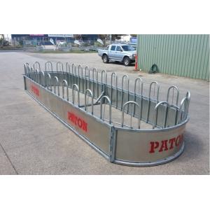 Buy cheap Cattle Horse Livestock Galvanized Or Powder Coating Round Bale Hay Feeder from wholesalers