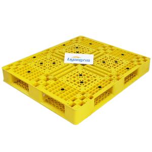 Buy cheap PP HDPE Yellow Plastic Pallets Stackable 100% Virgin Material from wholesalers