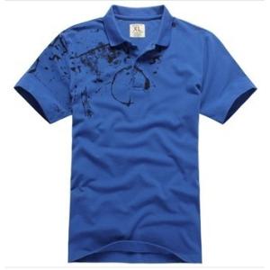 Buy cheap Ink Footprint Quick Dry Mens T Shirts , Cotton Short Sleeve Mens Summer T Shirts from wholesalers