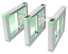 Buy cheap DC 24V Swing Barrier Turnstile With -25~75℃ Working Temperature And 40~60 People/Min Passage Speed from wholesalers