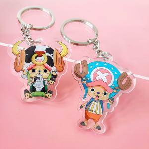 Manufacturer Custom Pattern Printed Acrylic Keychain Cute Caricatur Cartoon
