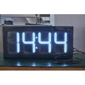 12 Inch Outdoor LED Time And Temperature Display Panel For Photo Media