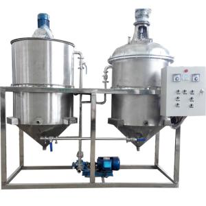 Buy cheap Two Tanks Oil Refinery Machine 1.5 Kw Power Low Noise For Crude Edible Oil from wholesalers
