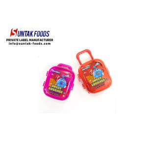 Colorful Dextrose Comparess Candy And Cartoon Sticker Small Luggage Packaging