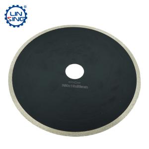 No Chipping 350mm Continuous Diamond Disc for Porcelain Marble Tiles Ceramics