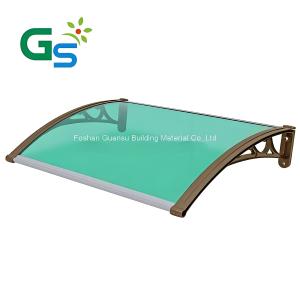 Buy cheap 2.5mm/5.0mm Clear Bronze DIY Polycarbonate PC Window Awning Canopy with PP or Aluminum Frame from wholesalers
