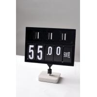 Buy cheap ABS Supermarket Black , Blue , Red Sign Board Price , Retail Price Display product