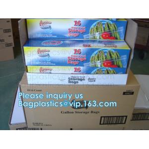 Buy cheap Recyclable Biodegradbale Food Packaging Zipper Zip lockk Bag Reusable Freezer Storage Zip Lock Bags For Fridge from wholesalers