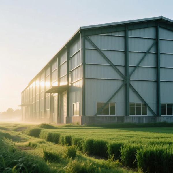 Buy cheap Pre-engineered Steel Warehouse with Q355B Frame 400-1500mm Span from wholesalers