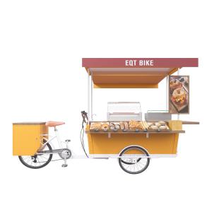 Buy cheap CE Integrated Box Structure 150KG Load Vending Food Cart product