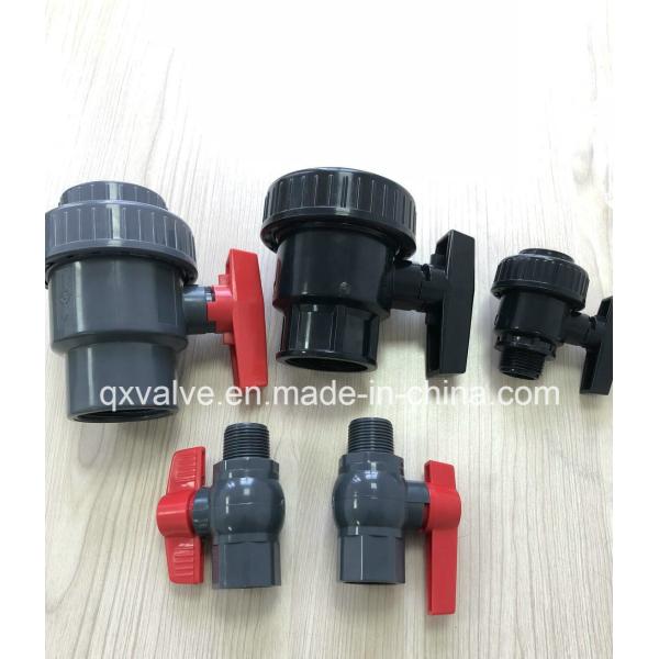 M/F and F/F Connection Form PVC Union Ball Valve Suitable for Irrigation DIN