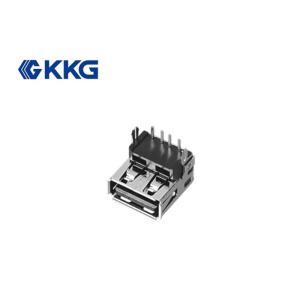 Buy cheap 90 Degree USB Female Socket Heightened Harpoon Feet All Copper from wholesalers